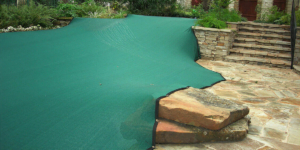 Custom Pool Cover shaped to fit