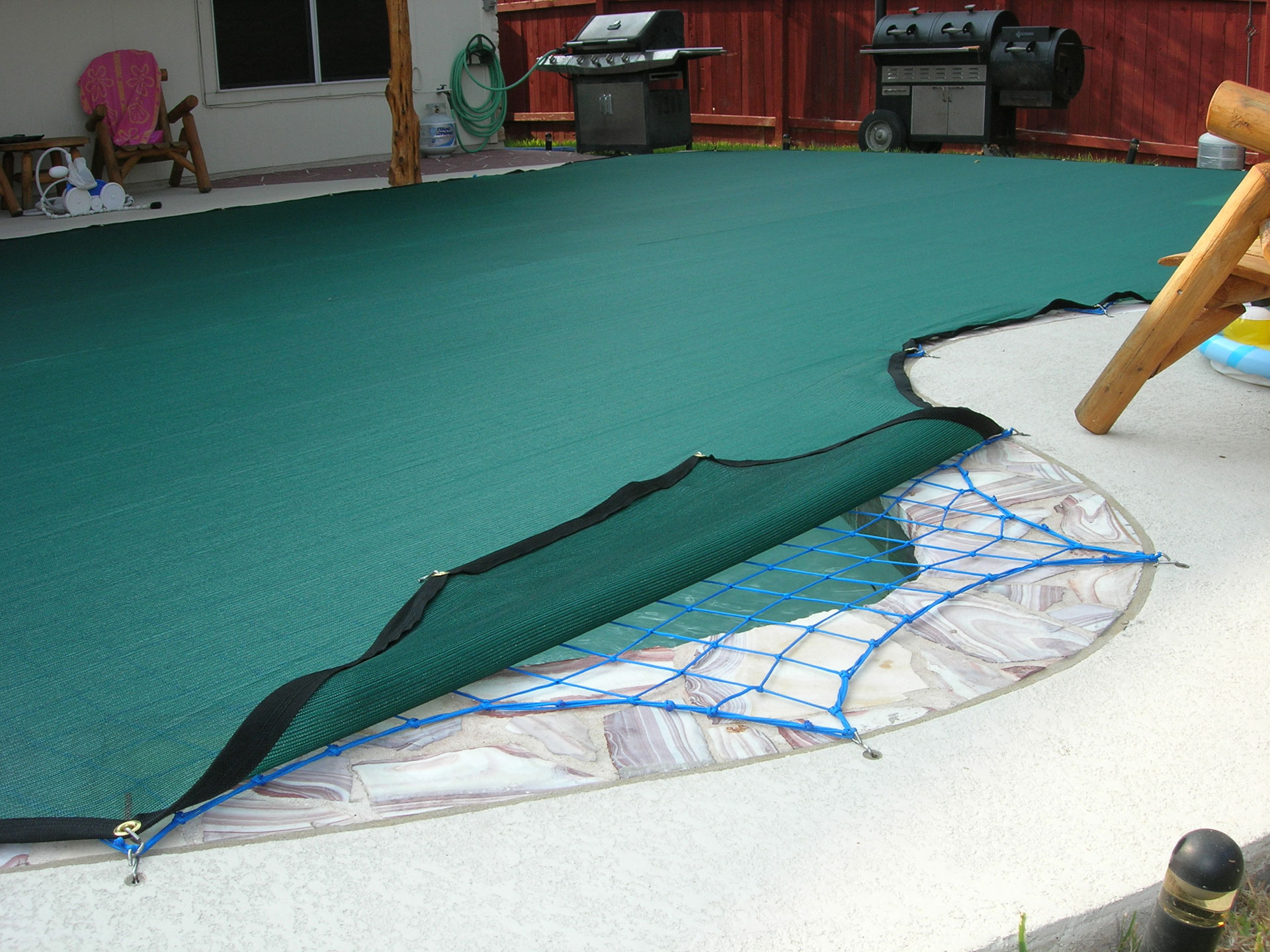 Combination - Pool Leaf Cover and Safety Net